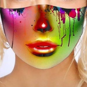 Dramatic 3D Print Face Mask